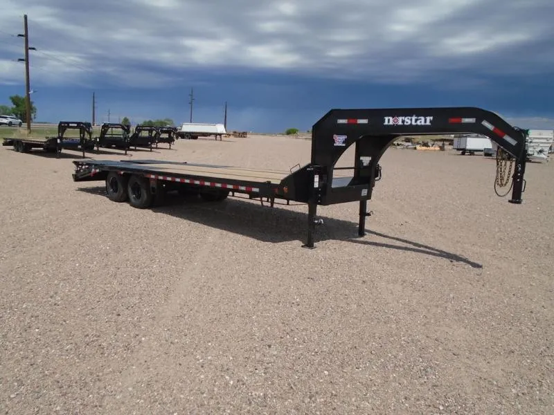 2026 Norstar 102" X 25' GN Flatbed 10K Axles 