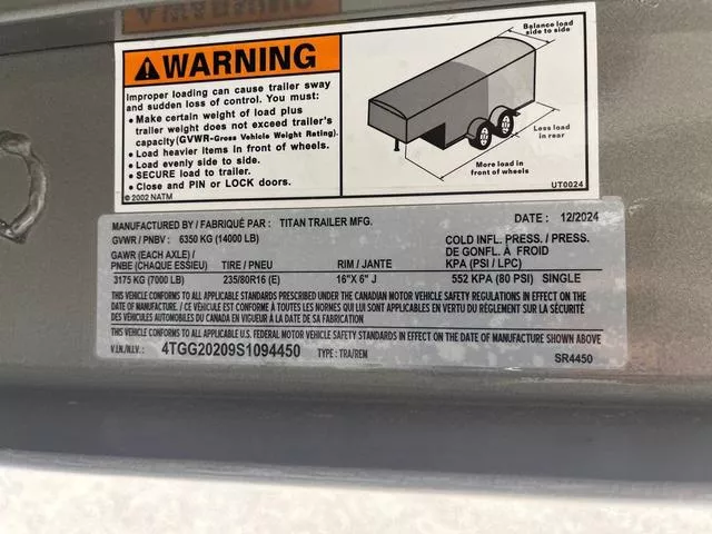 new Stock / Stock Combo Trailers Titan Trailer  for sale, in Scottsbluff, NE Thumbnail 14