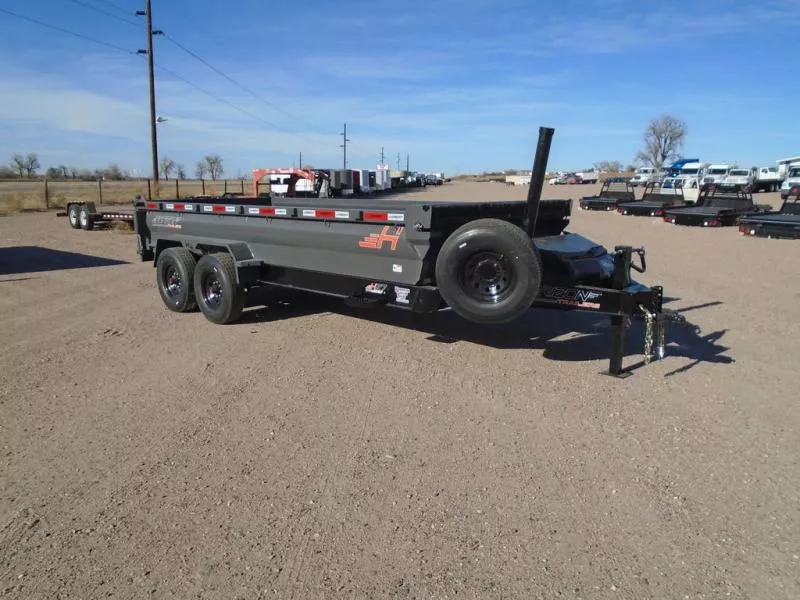 2026 Horizon Trailer 7 X 16 Dump With 8K Axles 