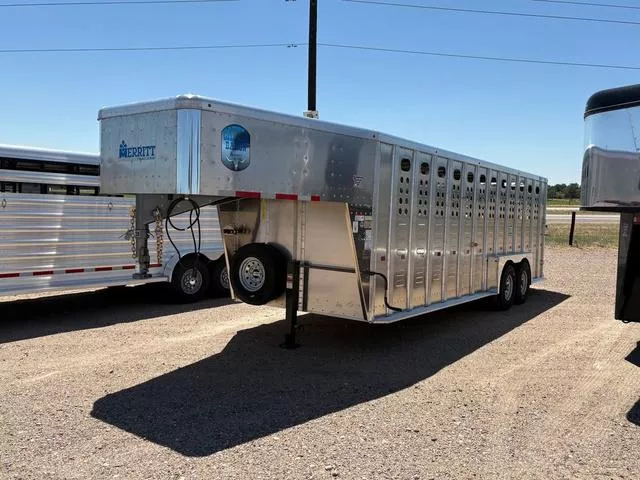 2026 Merritt Trailers 7' X 24' Aluminum Stock 
