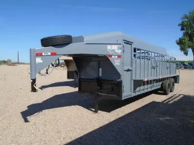 2026 Big Bend Trailers 6' X 24' 3/4 Top Stock Combo 