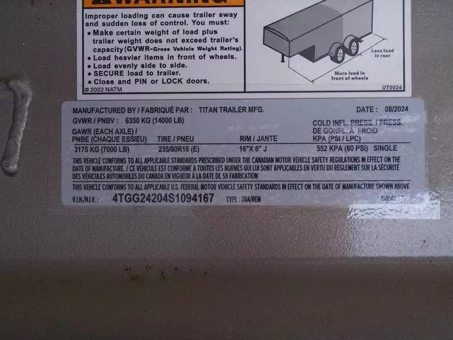 new Stock / Stock Combo Trailers Titan Trailer  for sale, in Scottsbluff, NE Thumbnail 17