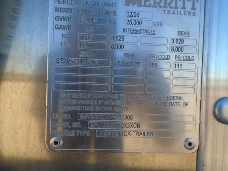 new Stock / Stock Combo Trailers Merritt Trailers  for sale, in Scottsbluff, NE Thumbnail 23