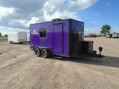 2025 Southern Dimensions Group 7 X 14 Mobile Pet Grooming Trailer 