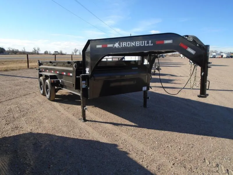 2026 Iron Bull Trailers DTG 83X14 Dump Trailer 