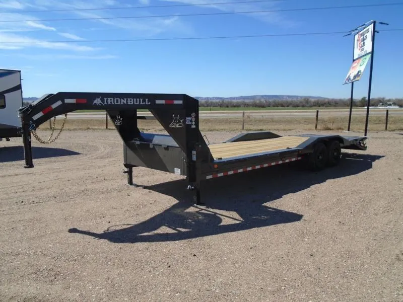 2026 Iron Bull Trailers 102" X 26' GN Lo Pro Flatbed 