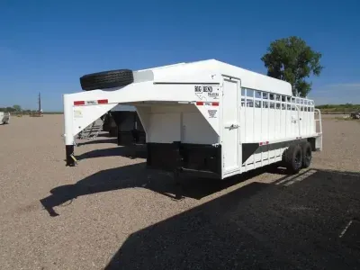 2026 Big Bend Trailers 6' X 20' 3/4 Top Stock Combo 
