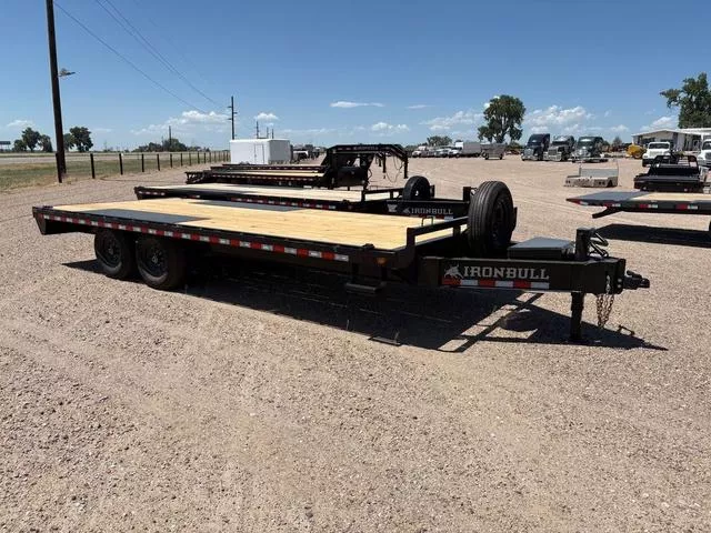 2026 Iron Bull Trailers 20' Deckover Bumper Pull 