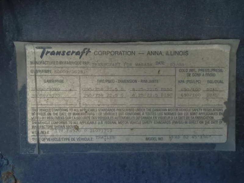 used Equipment / Flatbed Trailers Transcraft  for sale, in Scottsbluff, NE Thumbnail 18