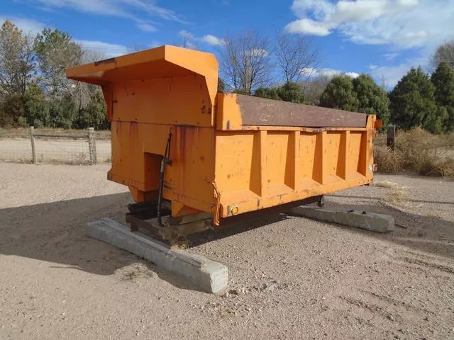 1995 Assembled 11' Dump Box 8' X 11' Dump Box With Subframe