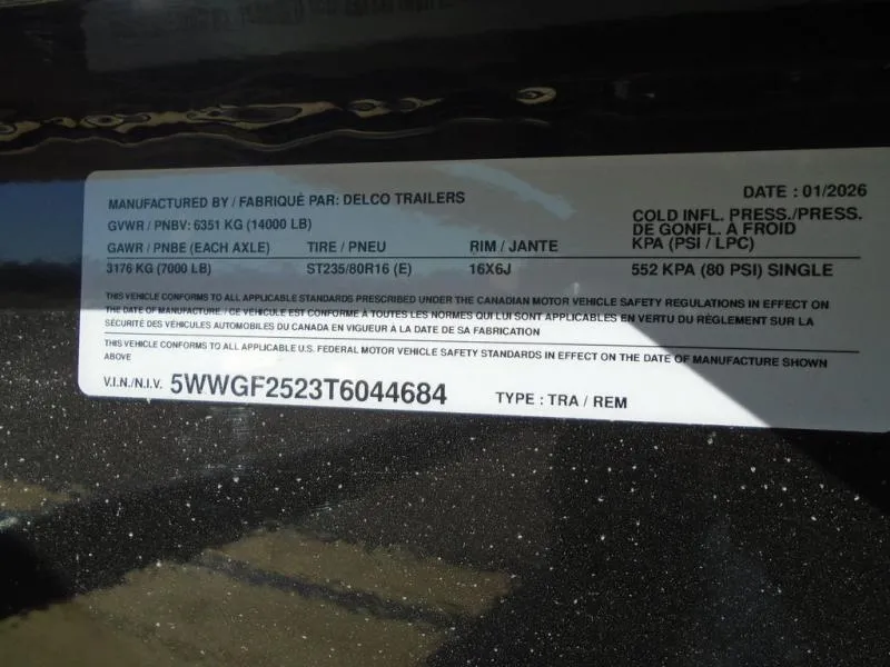 new Equipment / Flatbed Trailers Delco Trailers  for sale, in Scottsbluff, NE Thumbnail 18