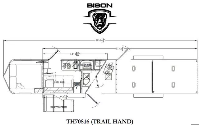 new Stock / Stock Combo Trailers Bison Trailers  for sale, in Scottsbluff, NE Thumbnail 27