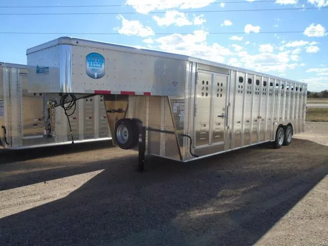 2026 Merritt Trailers 8' X 28' GN Stock Trailer