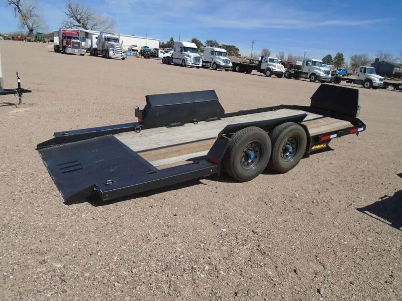 2018 Kemco 80" x 20' Hydraulic Tilt Equipment Trailer