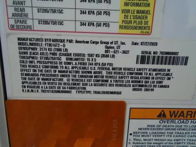 used Cargo (Enclosed) Trailers Wells Cargo  for sale, in Scottsbluff, NE Thumbnail 16