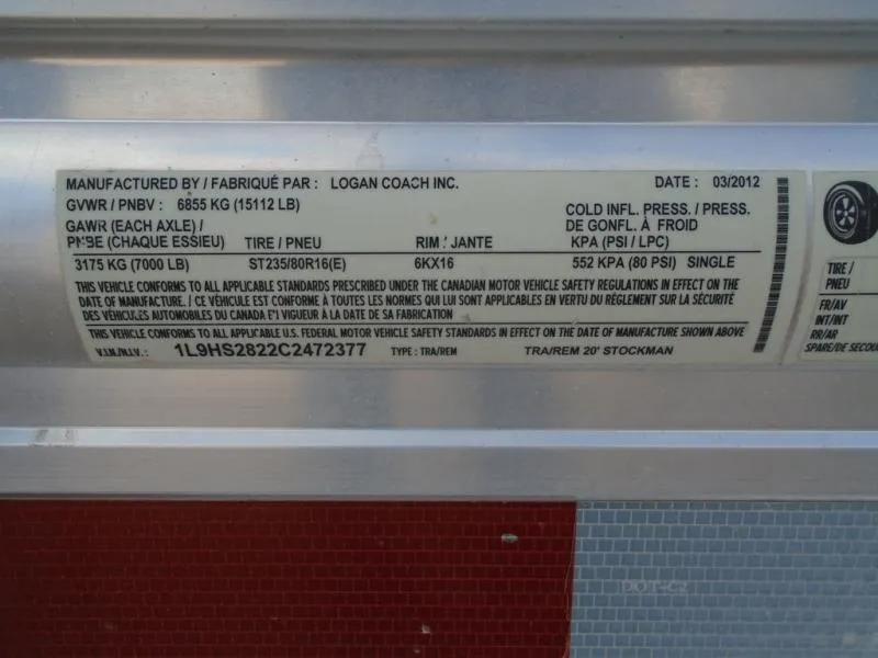 used Stock / Stock Combo Trailers Logan Coach  for sale, in Scottsbluff, NE Thumbnail 24