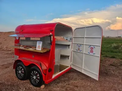 1968 W-W Trailers Converted 2H Concessions Trailer