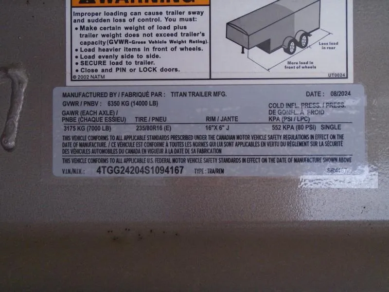 new Stock / Stock Combo Trailers Titan Trailer  for sale, in Scottsbluff, NE Thumbnail 17