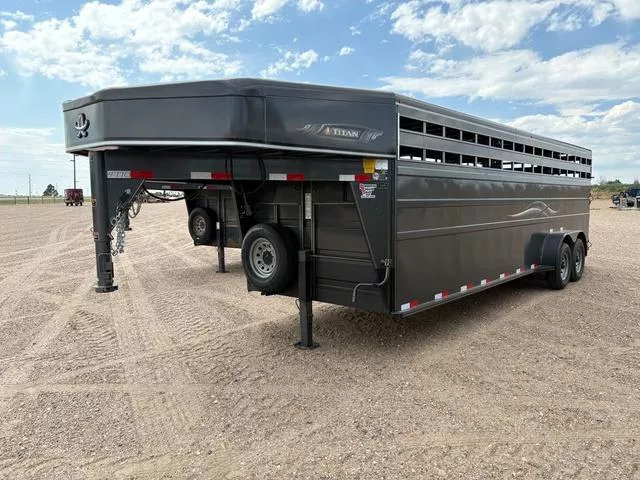 2025 Titan Trailer 6.8 X 24' Classic Stock 