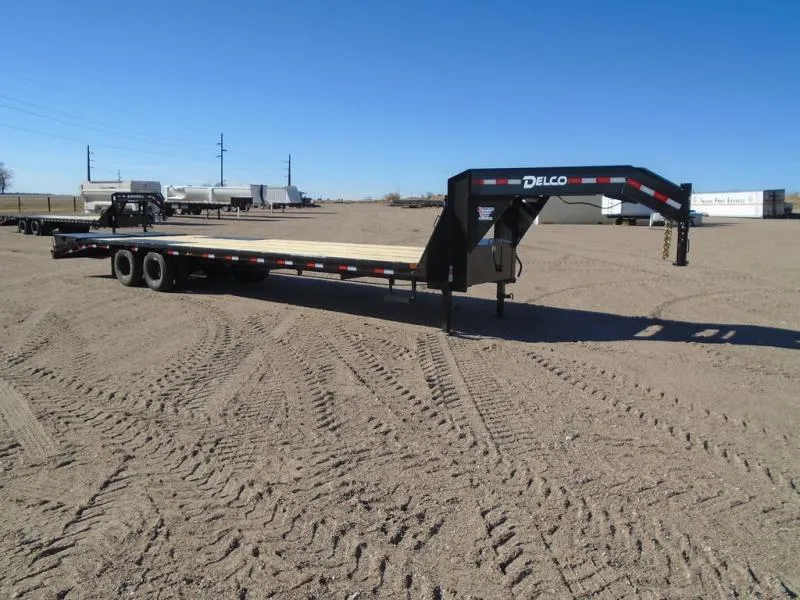 2026 Delco Trailers 102" X 32' GN FLATBED