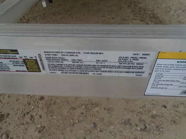 new Utility Trailers Titan Trailer  for sale, in Scottsbluff, NE Thumbnail 14