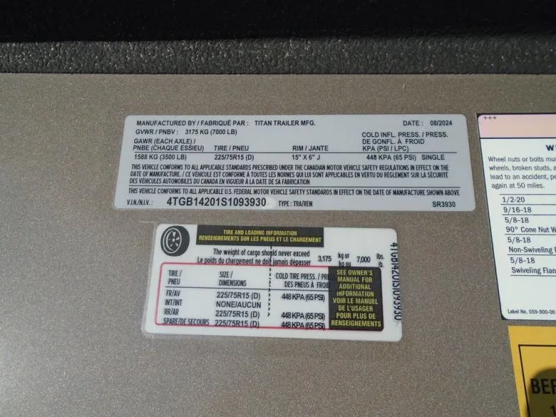 new Stock / Stock Combo Trailers Titan Trailer  for sale, in Scottsbluff, NE Thumbnail 13