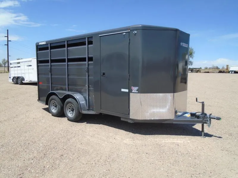 2026 Titan Trailer 6.8 X 16' 3H Slant Primo BP  