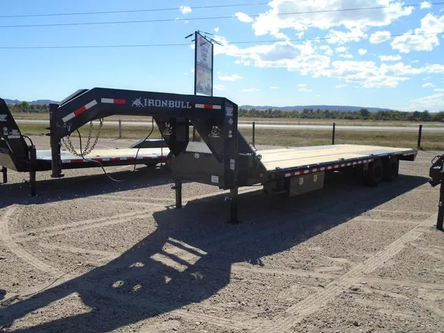 2026 Iron Bull Trailers 102" X 28' GN Flatbed 