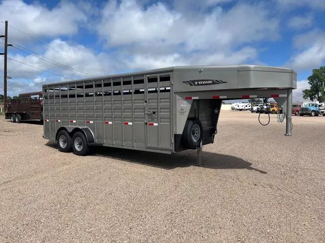 2025 Titan Trailer 6.8 X 20' Stock 