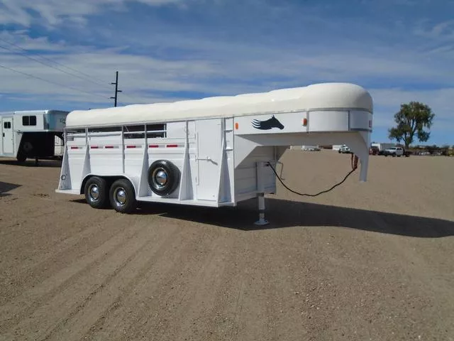 1979 Flying J 6' X 16' GN Stock Trailer 