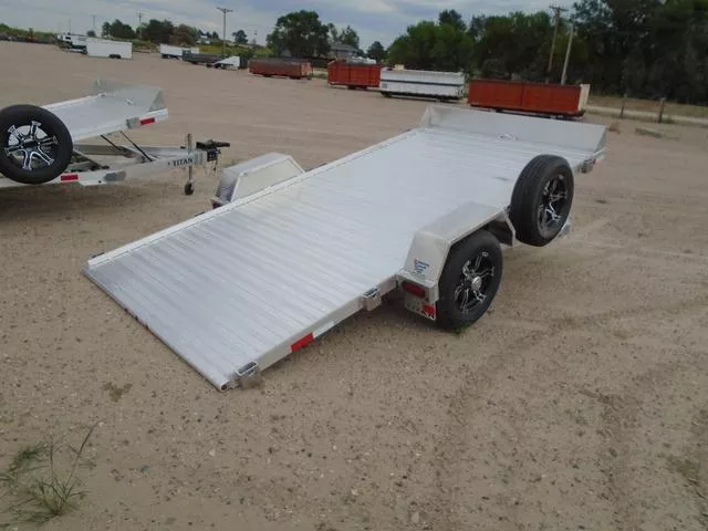 2025 Titan Trailer 80" X 14' Aluminum Tilt Utility 