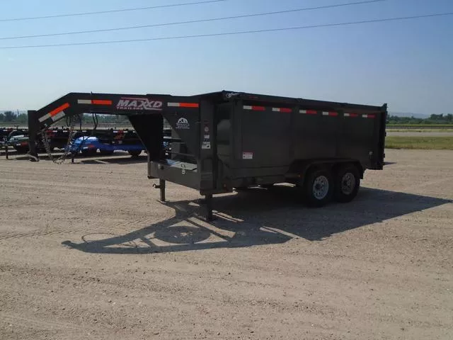 2019 Maxx-D 7' X 14' GN Dump Trailer 