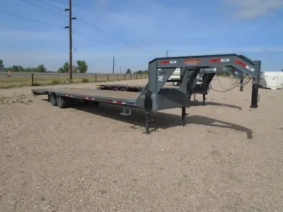 2022 Horizon Trailer 102" X 32' GN Flatbed W/ 7K Axles