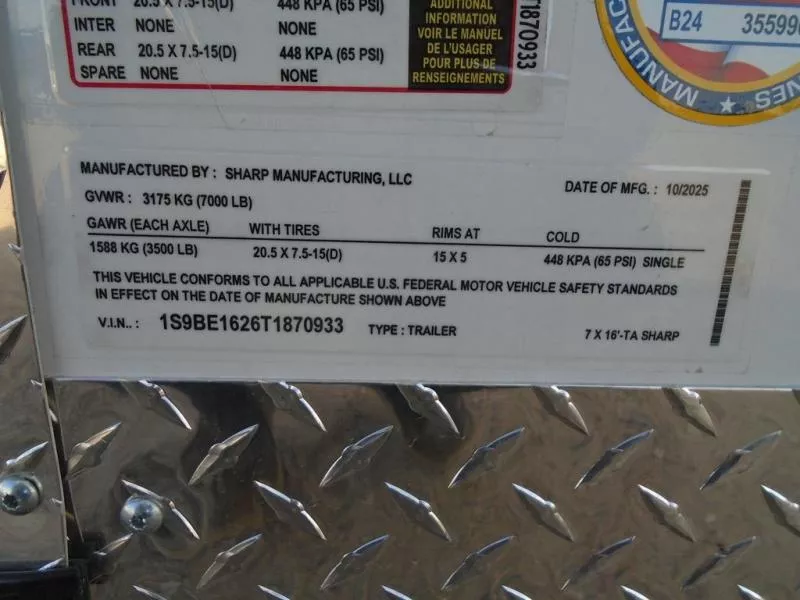 new Cargo (Enclosed) Trailers Sharp Manufacturing  for sale, in Scottsbluff, NE Thumbnail 15