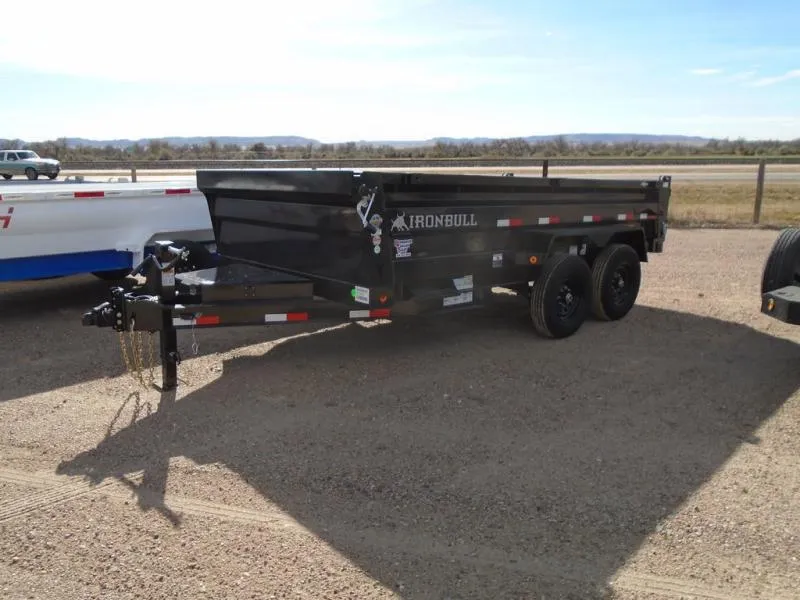 2026 Iron Bull Trailers DTB14 83X14 Dump Trailer 