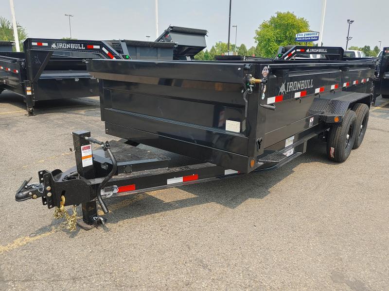 2022 Iron Bull Mini 10k Dump Trailer Full Throttle Trailer Sales
