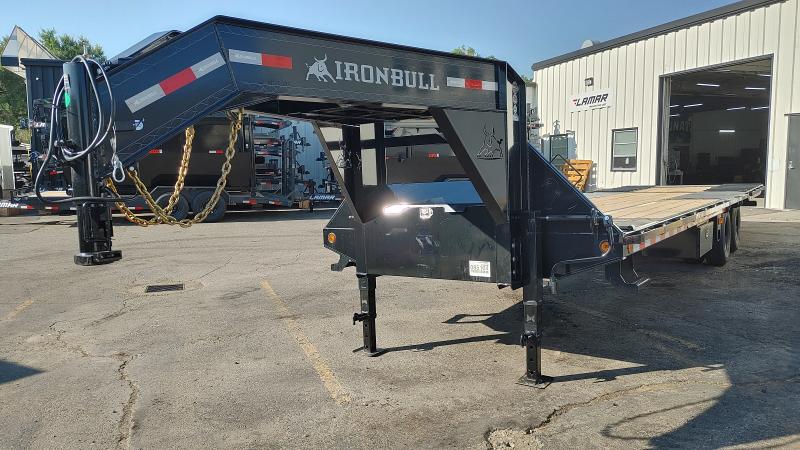 2022 Iron Bull Trailers Gooseneck Deckover 24K Flatbed Trailer 2022 Iron Bull Trailers Gooseneck Deckover 24K Flatbed Trailer