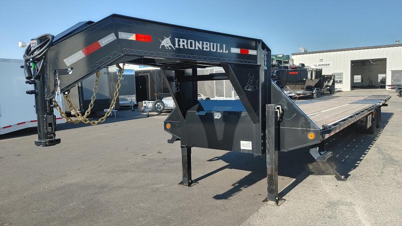 2022 Iron Bull Trailers Gooseneck Deckover 24K Flatbed Trailer 2022 Iron Bull Trailers Gooseneck Deckover 24K Flatbed Trailer