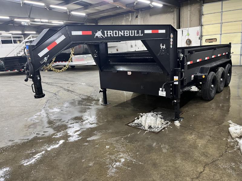 2023 Iron Bull 14K Gooseneck Dump Trailer