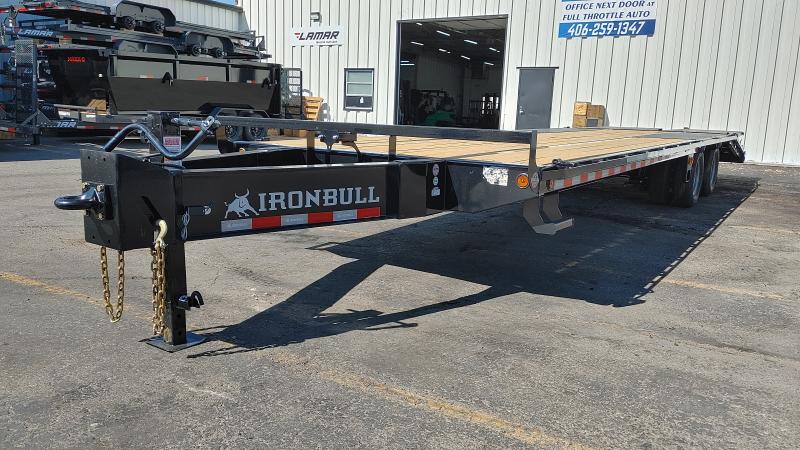 2022 Iron Bull Deckover Pintle 20K Equipment Trailer 2022 Iron Bull Deckover Pintle 20K Equipment Trailer