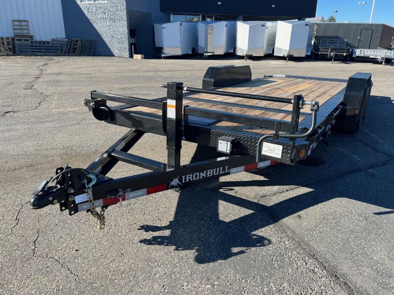 2024 Iron Bull 83X18 Tilt Trailer Full Throttle Trailer Sales