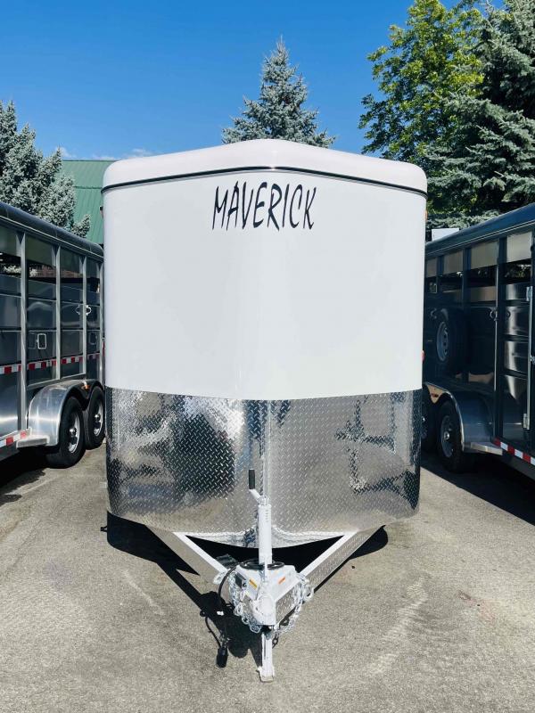 2024 Maverick 3 Horse High Side7K Slant Load Trailers For Sale in