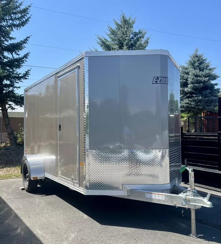 2026 E-Z Hauler 6' x 12' SA Pewter Cargo  3BTvua5v3jcw