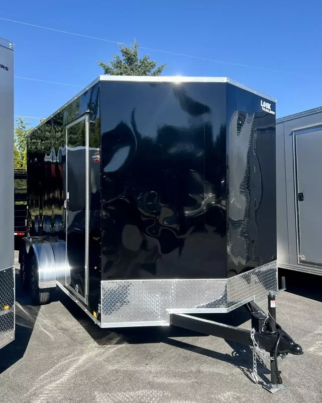2026 Look 7' X 14' ST DLX Flat V-Nose 7K Tandem Cargo  e5SIkax5jg7q
