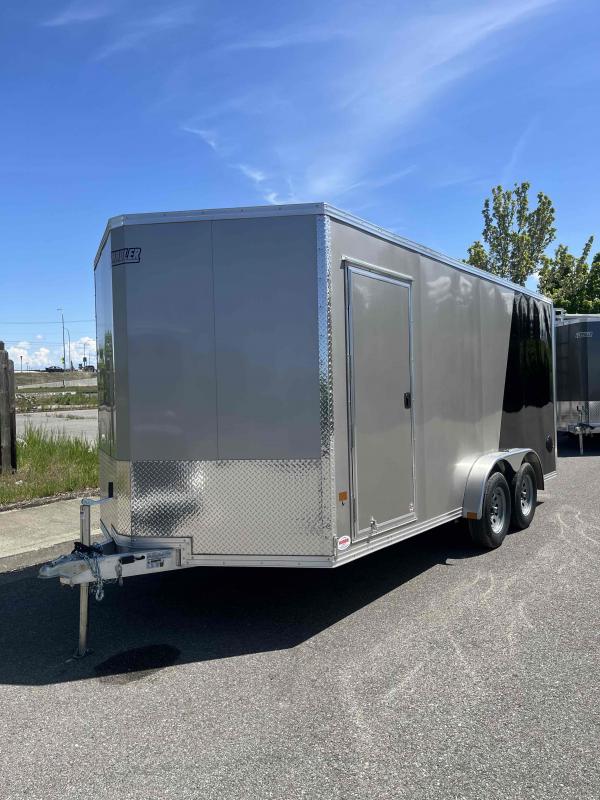 2023 EZ Hauler 7.5 X 16' 7K EZHAULER CARGO Champagne/Black Trailers