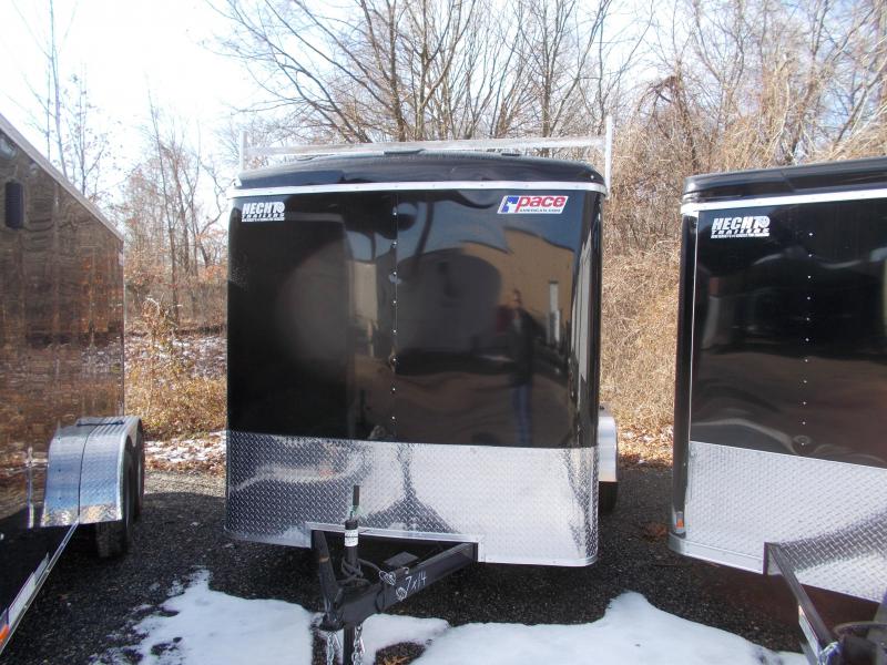 2019 Pace American 7X14 JT TE2 16" OC 6"X LDR RCK RAMP SVNTS BLACK Enclosed Cargo Trailer 2019 Pace American 7X14 JT TE2 16" OC 6"X LDR RCK RAMP SVNTS BLACK Enclosed Cargo Trailer