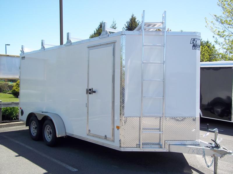 2022 EZ Hauler 7x16EZEC TA V CONTRAC LAD RCK Cargo / Enclosed Trailer 2022 EZ Hauler 7x16EZEC TA V CONTRAC LAD RCK Cargo / Enclosed Trailer