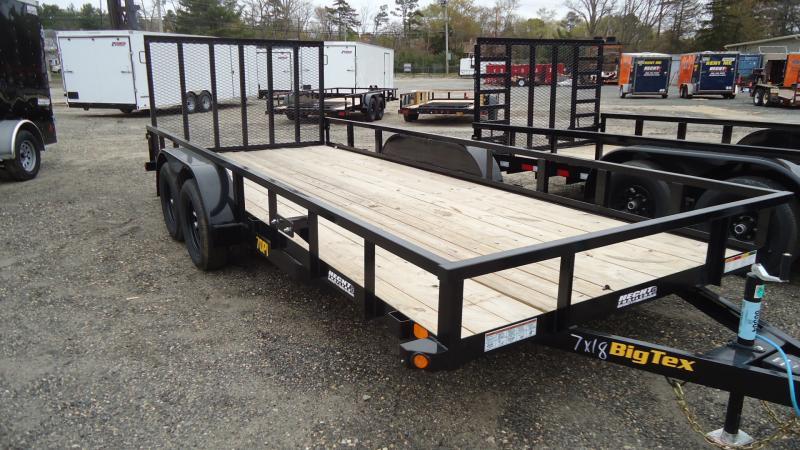2022 Big Tex Trailers UT-7X16 70PI 16 BLACK 2022 Big Tex Trailers UT-7X16 70PI 16 BLACK