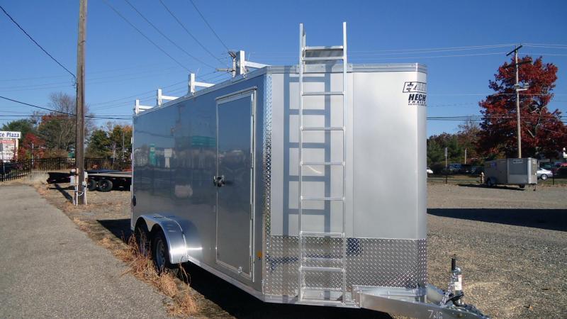 2022 E-Z Hauler 7X16 EZEC V CONTRACT LAD RCK SILVER Enclosed Cargo Trailer 2022 E-Z Hauler 7X16 EZEC V CONTRACT LAD RCK SILVER Enclosed Cargo Trailer