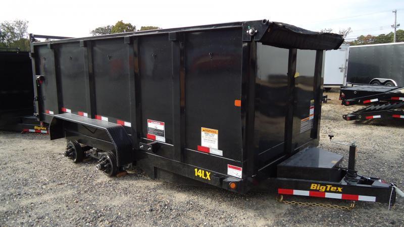 2020 Big Tex Trailers DT 7X14 14LX 14BK7SIR P4 BLACK Dump Trailer 2020 Big Tex Trailers DT 7X14 14LX 14BK7SIR P4 BLACK Dump Trailer